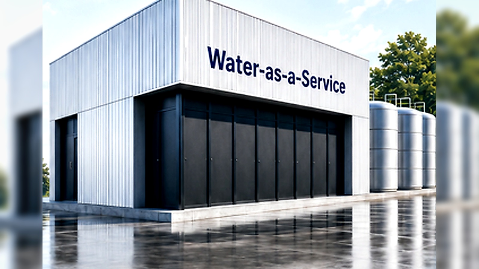 iWaterHub™ modular Water-as-a-Service plant